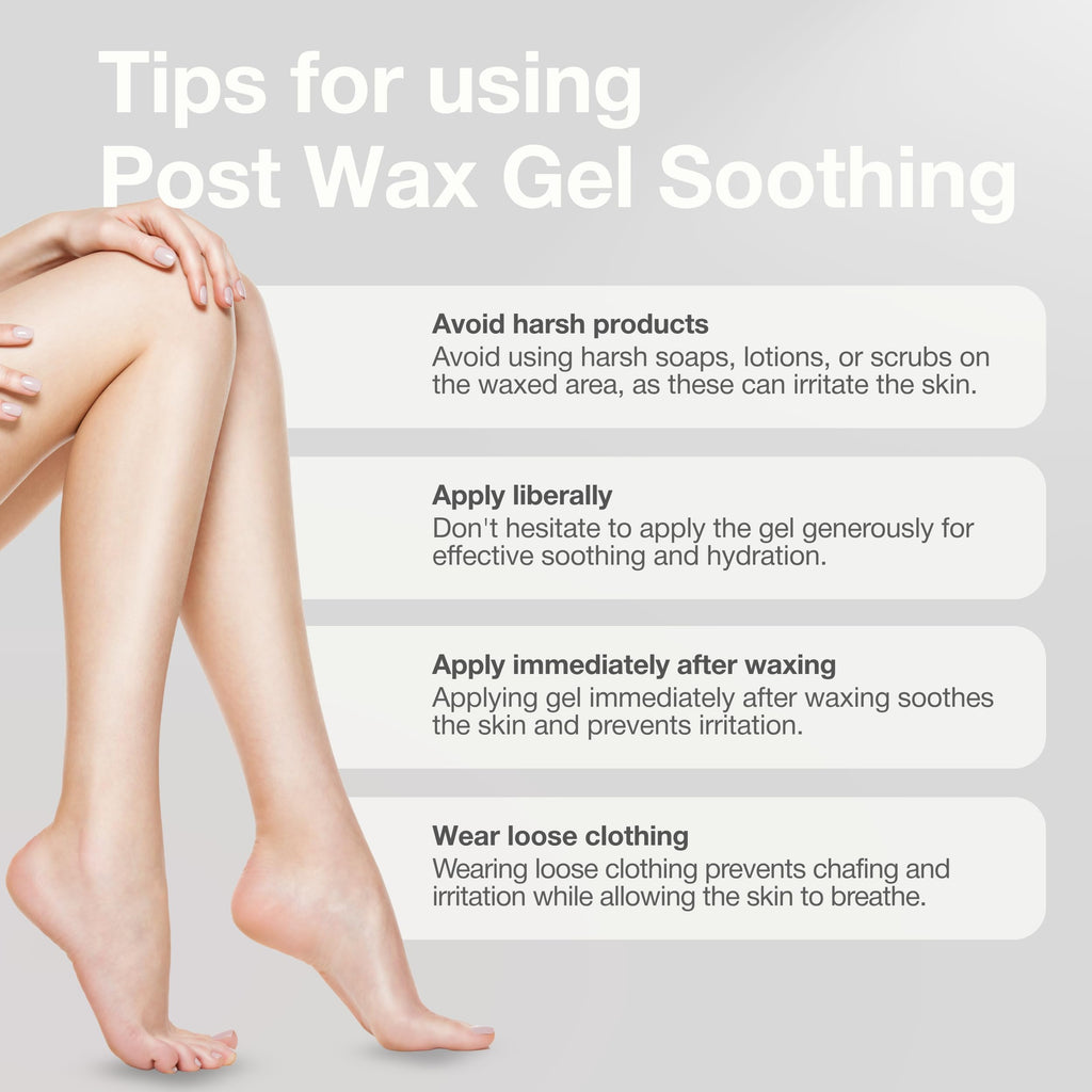 Curacoro Post Wax Cooling Gel, After Wax Care Gel 250ml