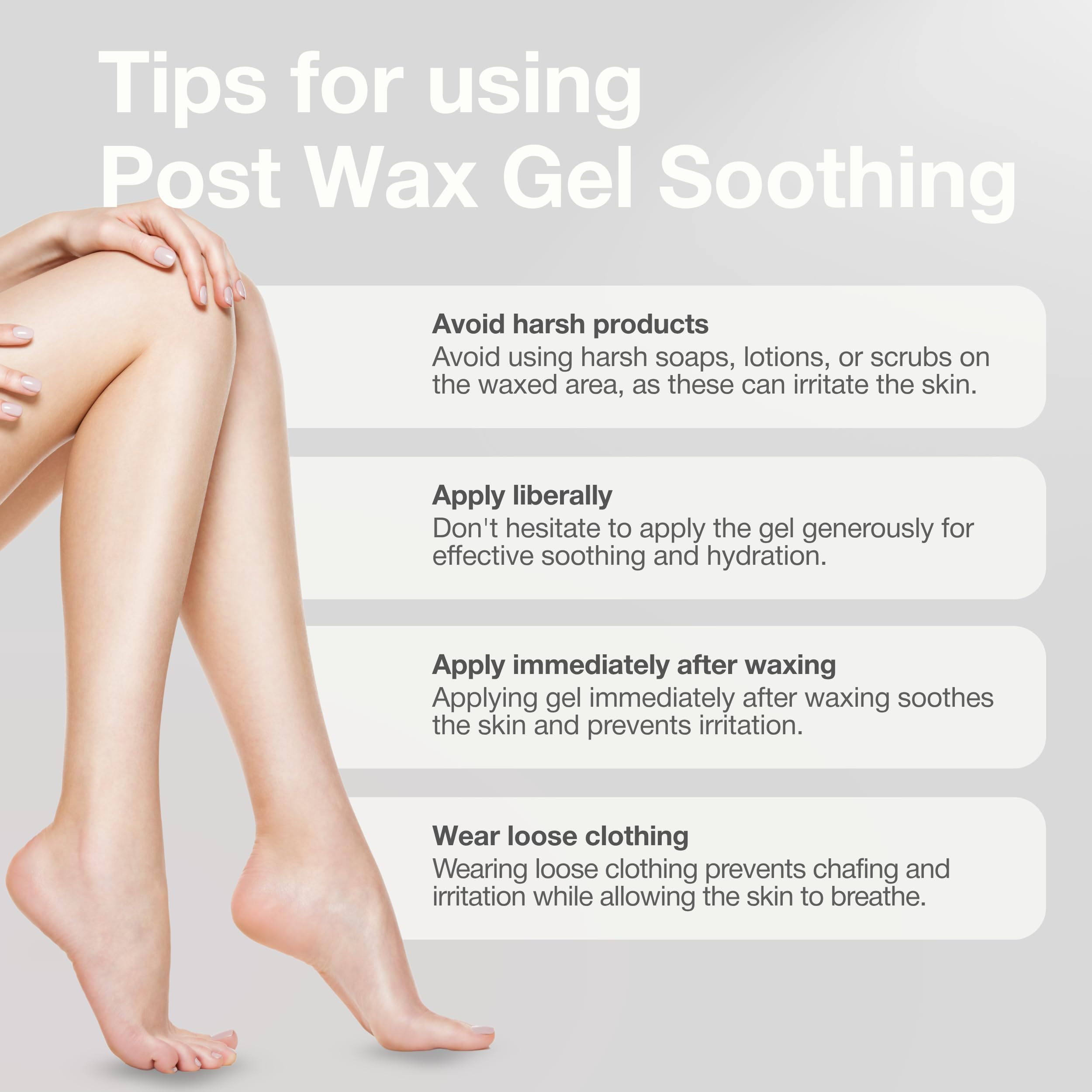 Curacoro Post Wax Cooling Gel, After Wax Care Gel 250ml