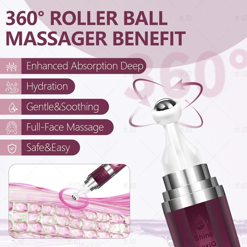 Dark Spot Remover for Face with 360° Roller Massage Ball, Dark Spot Corrector Serum for face, Fade Sun Spot Age Spot Brown Spot for All Skin Types, 0.7 fl. oz