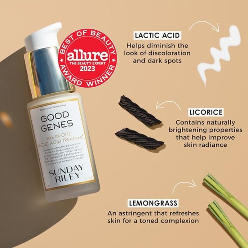 Sunday Riley Good Genes - All-in-One Lactic Acid Treatment Face Serum for Radiant Skin