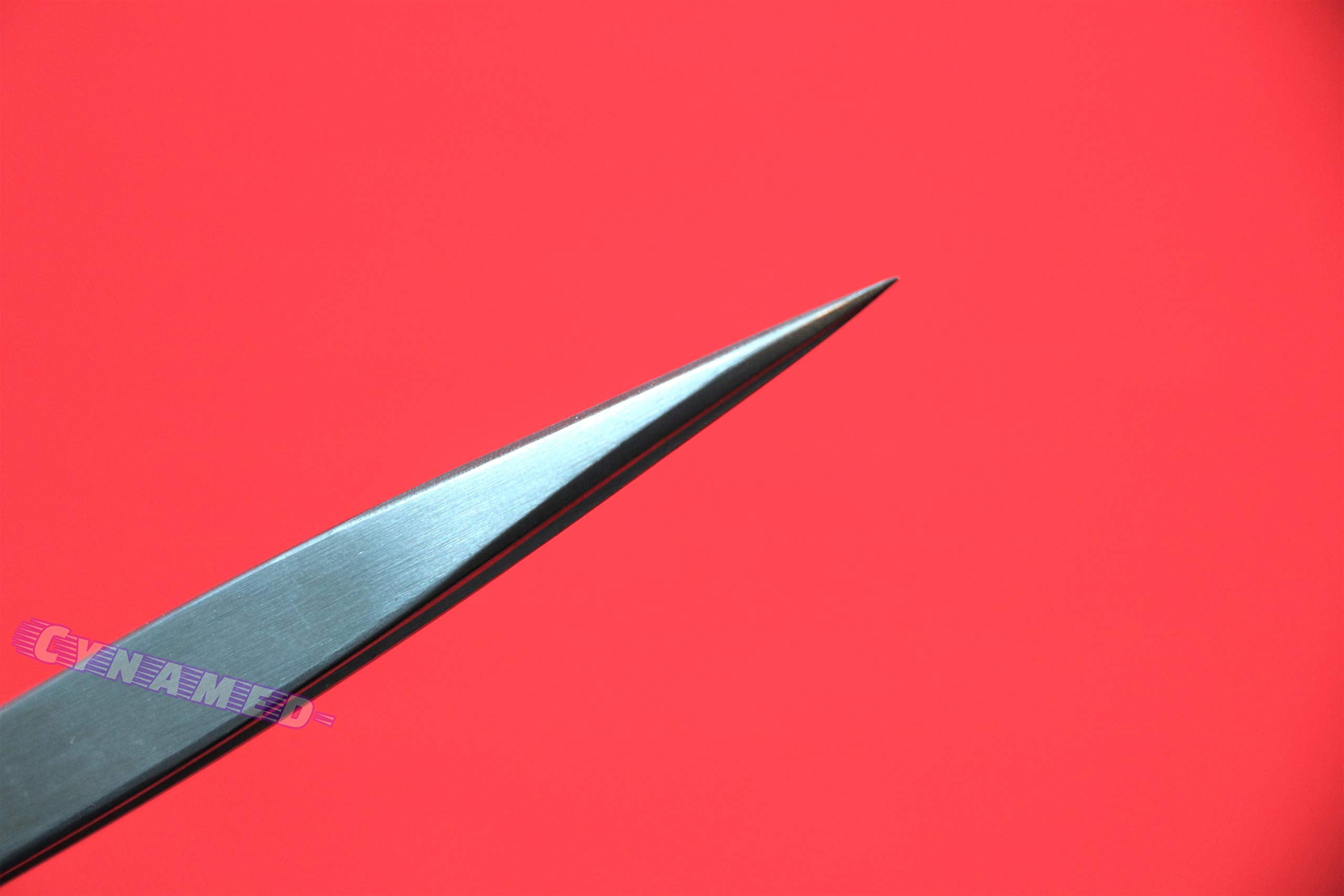 German Stainless Jewelry Forceps Fine Tip Repairment Tweezers Pair 2 ea Splinter Tweezers Cynamed