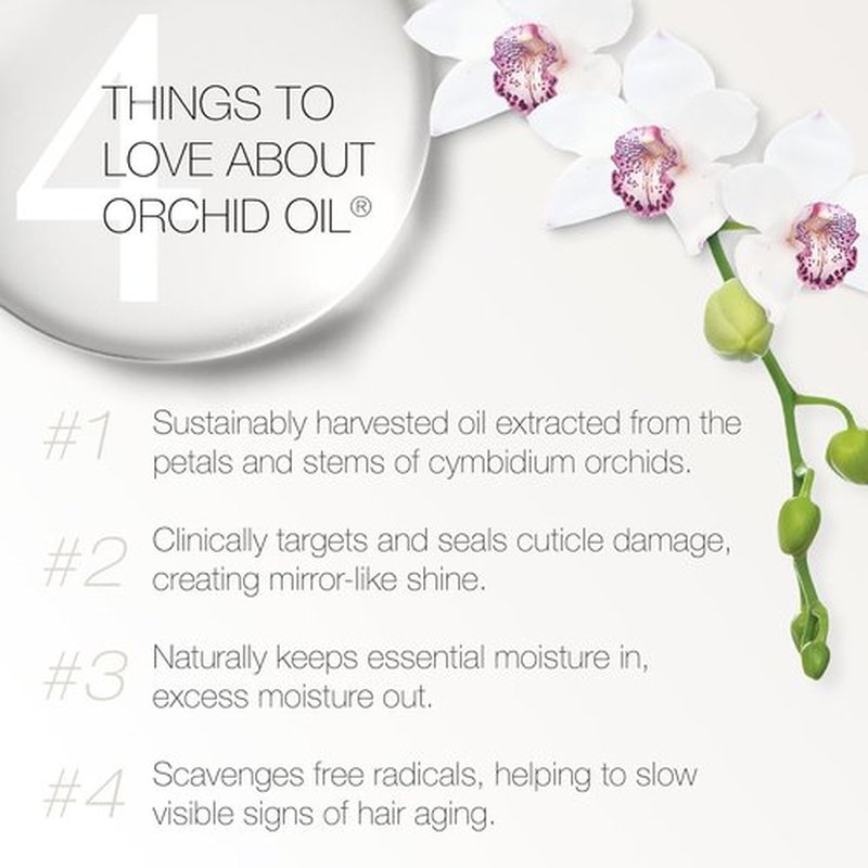 Redavid Orchid Oil Curl Defining Crème - Ultra Nourishing Coconut & Meadowfoam Formula for Curly Hair - Strengthens & Hydrates