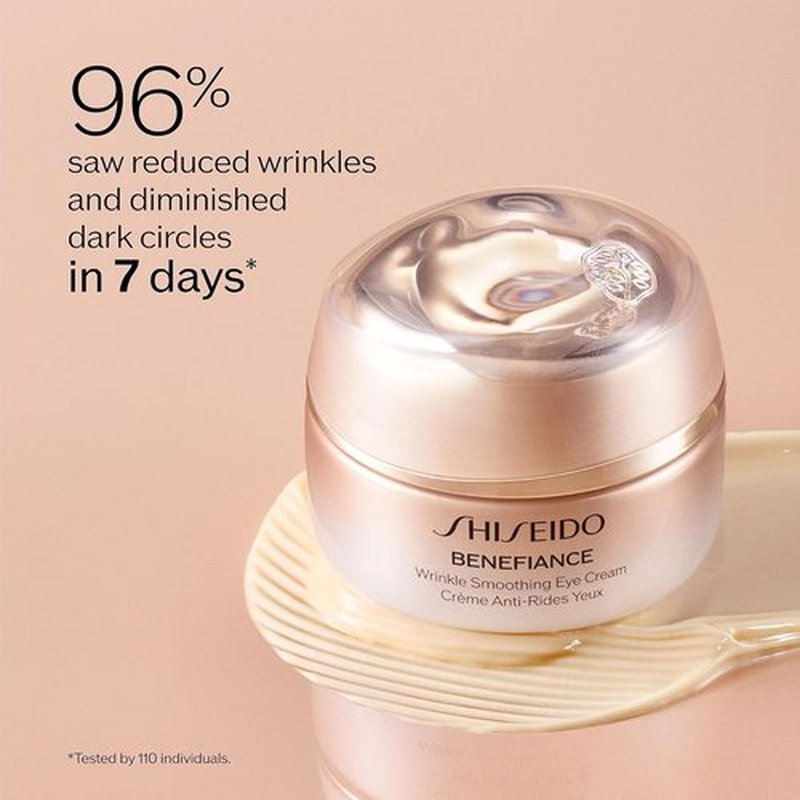 Shiseido Eye Care Set - Smooth & Hydrate with Cleansing Foam, Serum, Creams | $145 Value