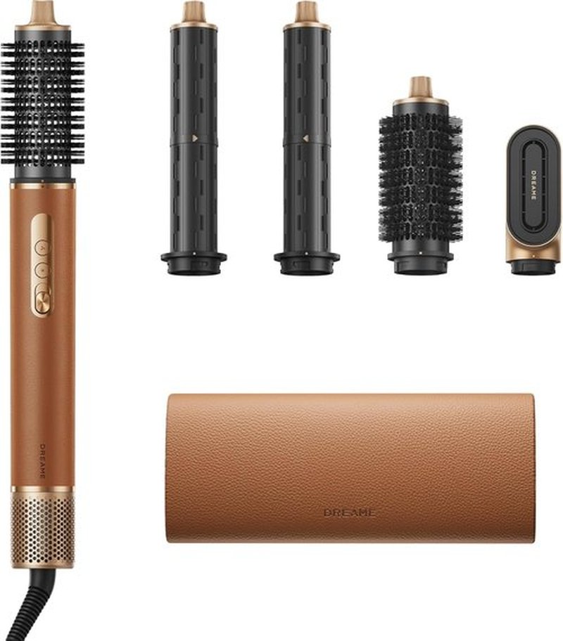 DREAME AirStyle Pro Hair Styler - High-Speed 110,000 RPM Motor with 3 Attachments | Luxury Travel Bag Included