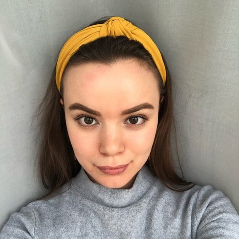 AQOKKA Knotted Headbands for Women Girls Non Slip Boho Wide Top Knot Turban Hairbands Fashion Ribbing Head Wraps Hair Bands Accessories