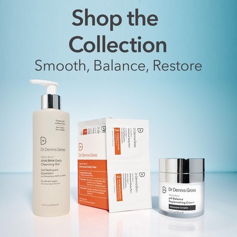 Dr Dennis Gross Alpha Beta pH Balance Replenishing Cream – Lightweight Gel-Cream with Electrolytes, Phytic Acid & AHAs - Hydrates, Soothes & Balances Skin, 1.7 fl oz