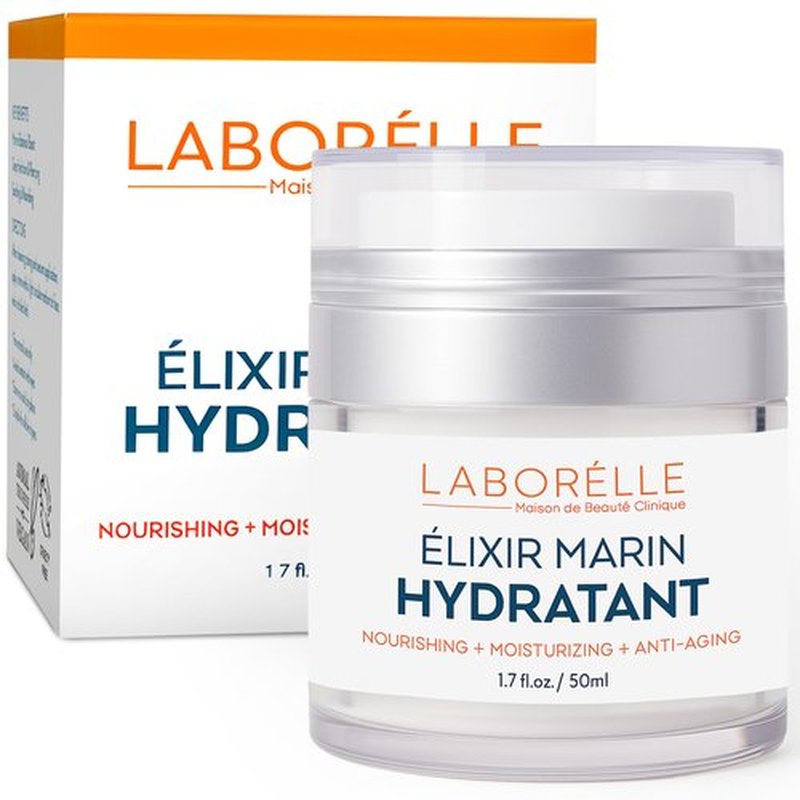 Laborélle Face Moisturizer – Hydrating Face Cream with Hyaluronic Acid, Lightweight Anti-Aging Moisturizer for Dry, Sensitive & All Skin Types, Non-Greasy Daily Moisturizer (1.7 oz)