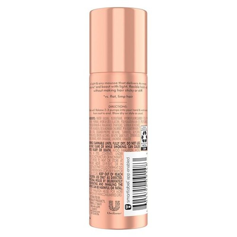Nexxus Volumizing Foam Hair Mousse - Adds Incredible Volume & Hold | 2 oz Styling Product