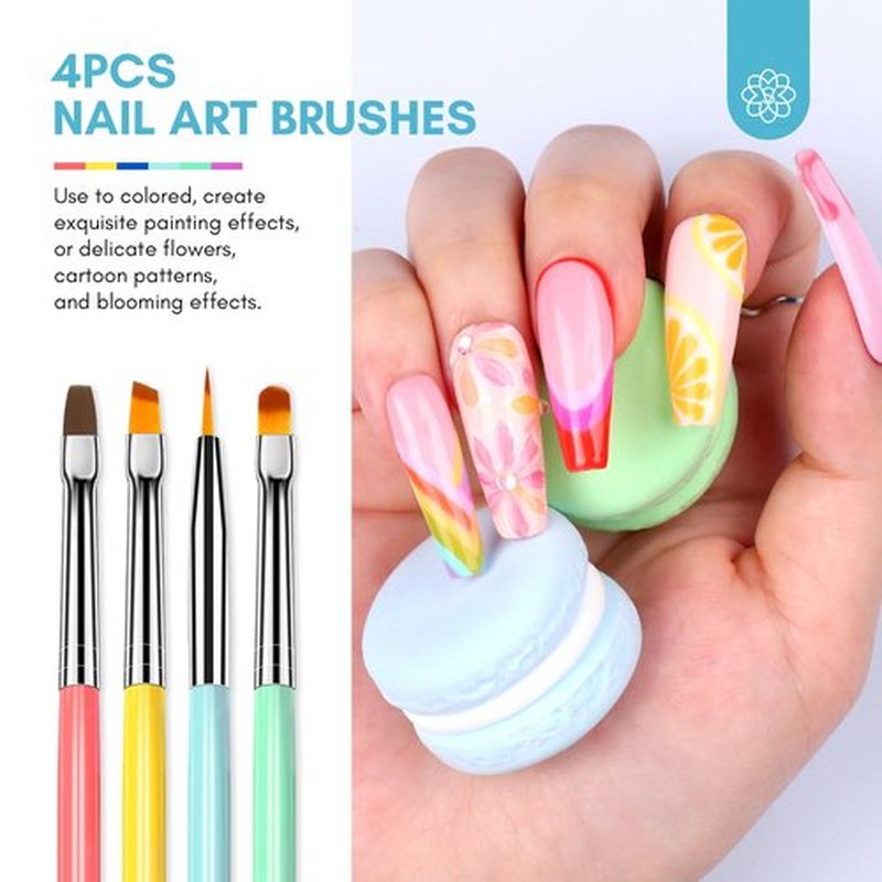 SAVILAND Builder Gel Set With Drill, 6 Art Brushes - 3 Hard Gels (VE&VB5&Kerain) Clear Pink Nudes, Lamp, Brush, Strengthener for Nail Extension
