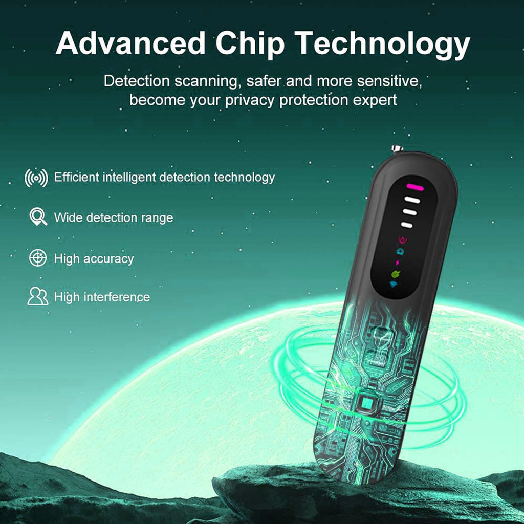 LXIANGN Hidden Camera Detector - 2025 5-in-1 Multi-Function Advanced Camera Detector and Bug Detector,Scanner for Home Office Travel Security