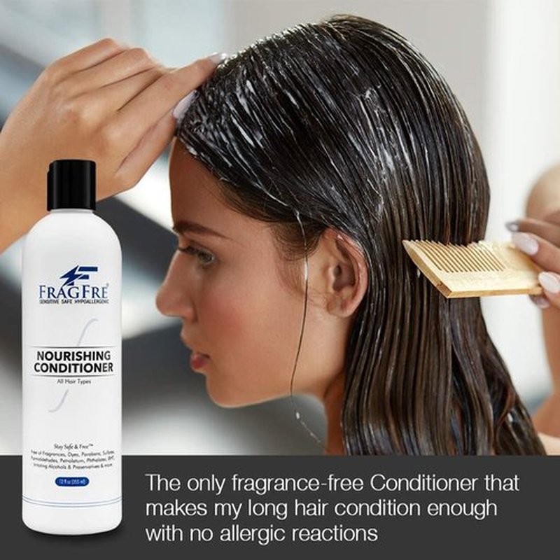 Skiennix Fragrance-Free Conditioner - Hypoallergenic & Paraben-Free - 12 oz for Sensitive Skin