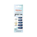 Sally Hansen Press-On Nails - Coffin Shape, Easy Application, Non-Damaging | 30 Nails, Glue & Tabs | HYP-Nautical