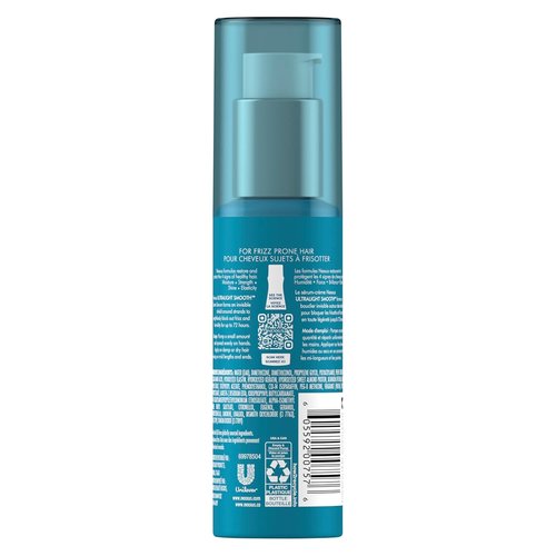 Nexxus Ultralight Smooth Frizz Defy Cream - Nourishing Serum for Frizzy, Dry Hair | 4 Fl Oz