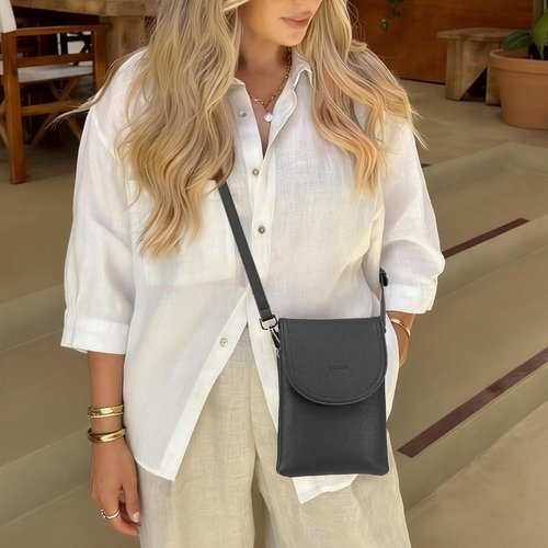Skiennix Small Crossbody Bag for Women - Adjustable Strap Mini Cell Phone Purse | Daily Use Handbag