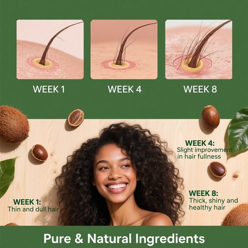 Fari Oil Hair Growth Oil, Organic Holistic Hair Oils for Men with Herbal Infusion Botanical Scalp, Pure Natural Plant-Based Formula, Daily Nourishment for Dry Scalp & Edges (2 PCS)