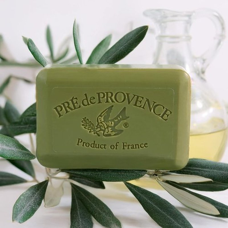 Pre de Provence Artisanal Soap Bar - Organic Shea Butter & Olive Oil | Luxurious 8.8 Ounce French Skincare