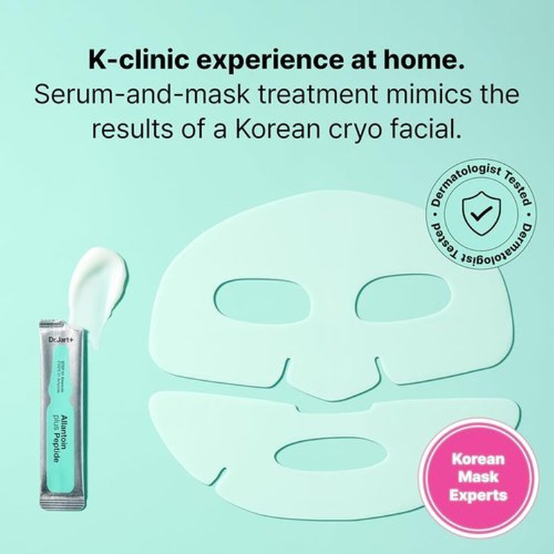 Dr.Jart+ Cryo Rubber Face Mask - Cooling Serum Ampoule for Radiant Skin | Travel Size