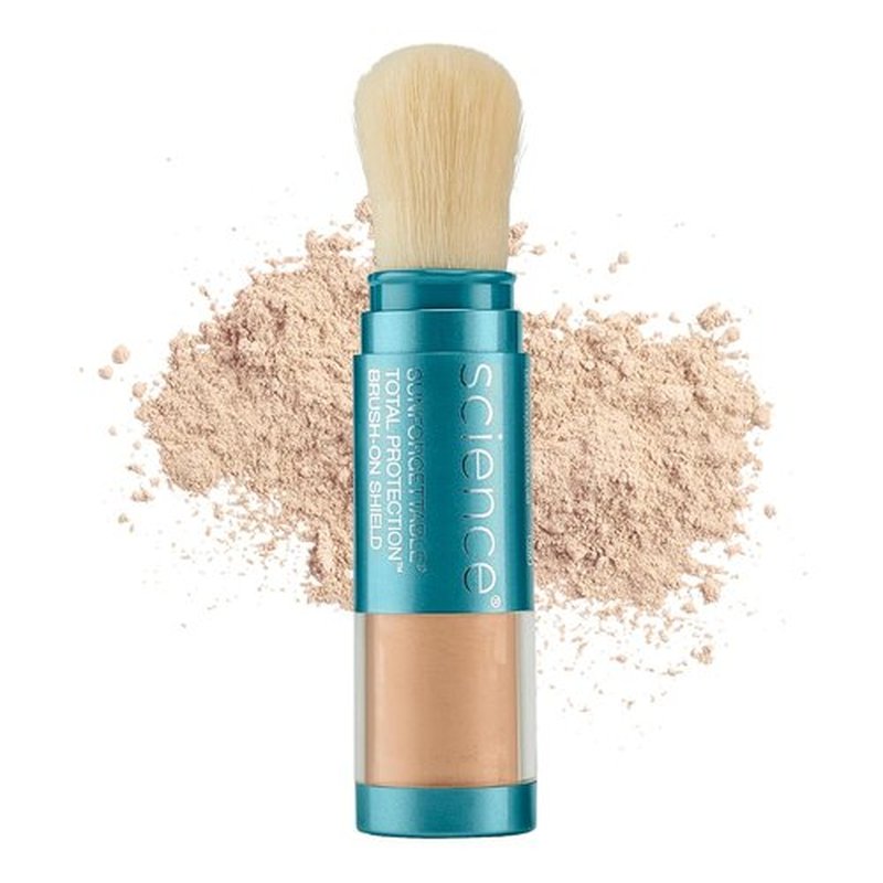 Colorescience Brush-On Sunscreen | Mineral Powder for Sensitive Skin Protection