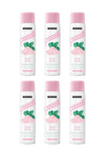 Freeman Psssst! Travel Size Deep Clean Dry Shampoo - Nourishing & Weightless for Oily Hair | 1.76 oz, Pack of 6
