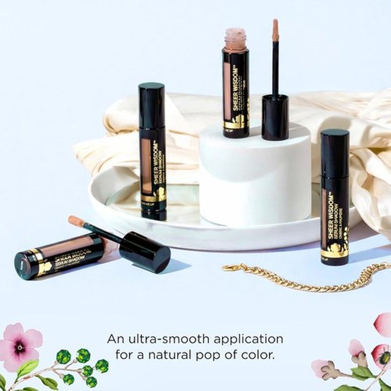 butter LONDON Sheer Wisdom Serum Liquid Eyeshadow - 2-In-1 Satin Matte Primer for Hooded Eyes, 0.13 Oz