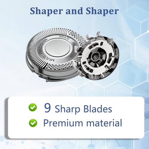 Philips Series 5000 Replacement Head - MultiPrecision Blades Upgrade for S5000/6000 Shavers | 1 Count