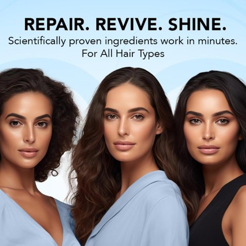 Aeterna AQUA Anti-Frizz Conditioner - Deep Hydration with Aloe Vera & Natural Oils for All Hair Types | Sulfate-Free - 250 ml