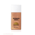 MAEPEOR Bronzing Drops - Sunny Glow Liquid Bronzer for Face & Cheeks | No Transfer Formula (Color 02)