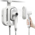 Skiennix 2 In 1 Clothes Steamer - 1550W Fast Heating, 1100ml Tank, Portable Wrinkle Remover (White)