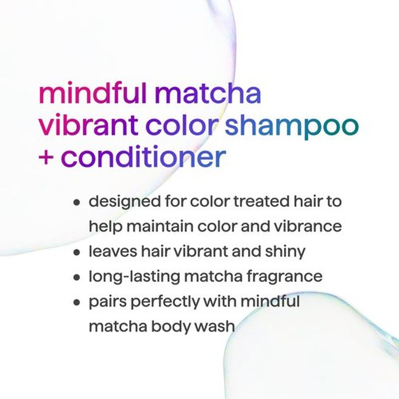 Method Color Protect Conditioner, Mindful Matcha, Matcha + Yuzu + Jasmine notes, 13.5oz