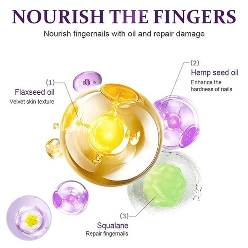 Skiennix 3-in-1 Cuticle Oil Pen - Ceramic Tip for Hangnails & Nail Care | Moisturizing & Brightening (1 Pc)