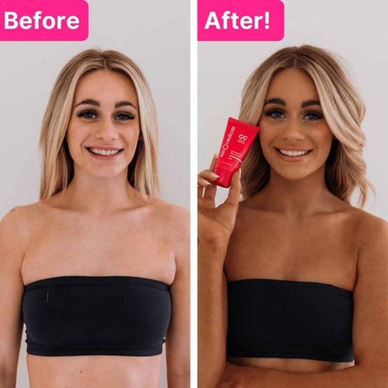 Tanceuticals Facial Self Tanner - Natural Sunless Tan Lotion for Face - Easy Application, 1.7 oz (Dark)