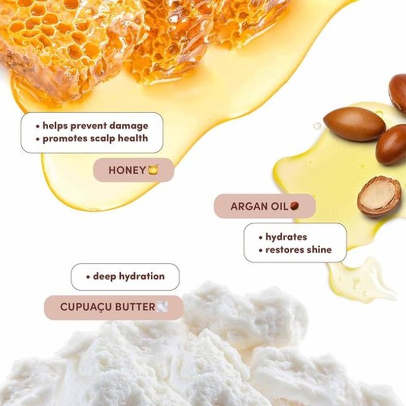 Mizani Moisture Fusion Hair Mask - Intense Hydration for Dry, Curly Hair | Deep Conditioning with Argan Oil