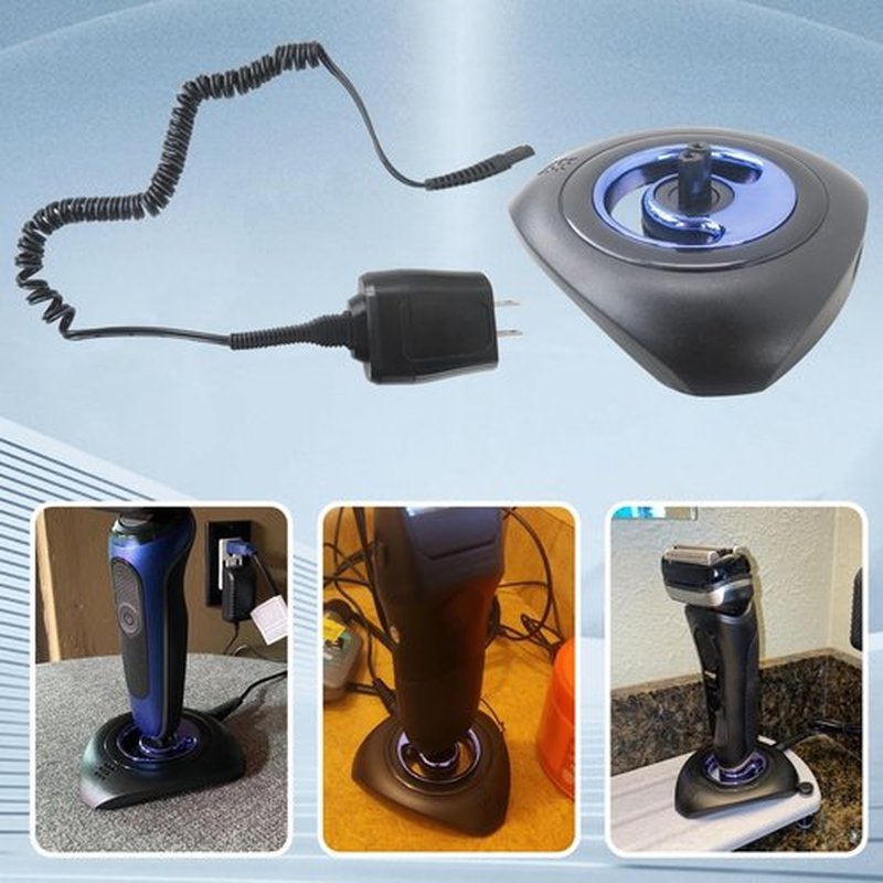 Braun Electric Razor Charger - Replacement Charging Stand for Series 3, 5, 6, 7, 8, 9 | Durable Design