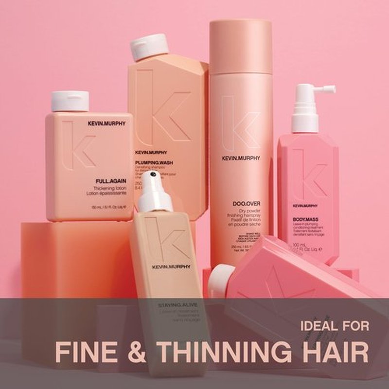 KEVIN.MURPHY FULL.AGAIN - Hair Thickening Lotion - For Hair Repair - For Fine & Thinning Hair - Volumiser - Sulphate & Paraben Free Care - 150 mL / 5.1 fl oz (Pack of 2)