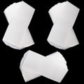 Yarlung 300 Pcs Hair Dye Paper Foam Hair Wraps, Professional Hair Dyeing Isolation Sheets, Hair Coloring Mesh Hair Highlighting Strips for Hair Styling Salon Barber