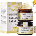 BieNido Organic Beef Tallow for Face, Grass Fed Tallow and Honey Balm with Raw Honey and Jojoba Oil for Sensitive and Dry Skin (2 Oz (Pack of 2), Unscented)