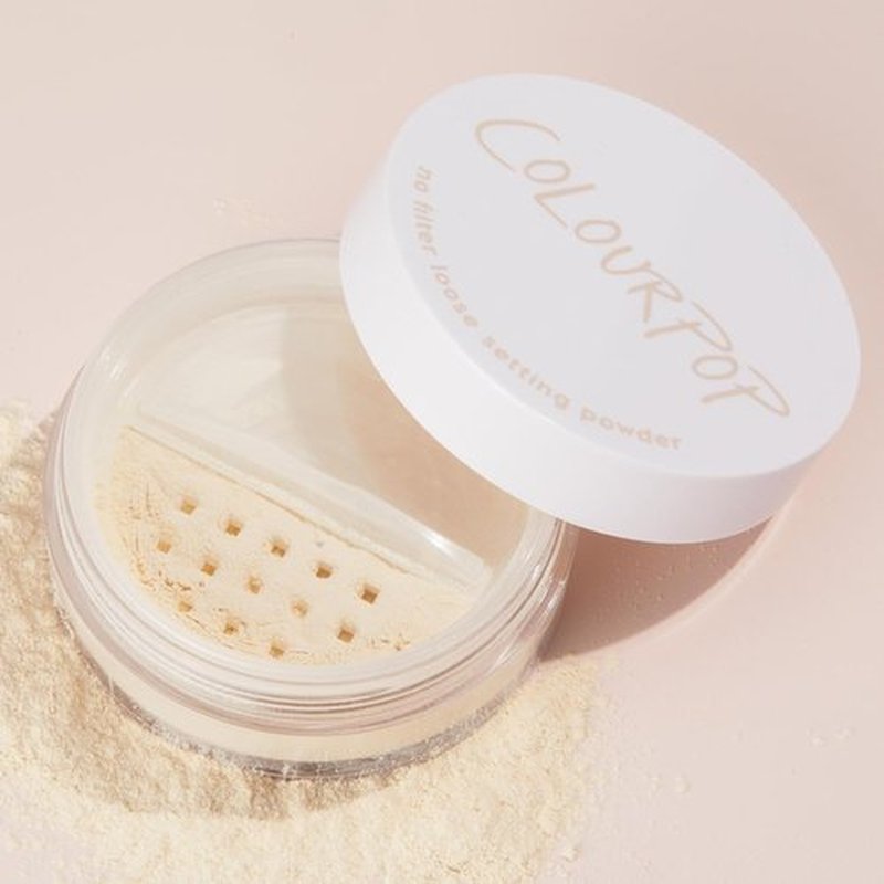 ColourPop No Filter Loose Setting Powder - Translucent Soft-Matte Finish for Long-Lasting Wear - 0.3 oz Vegan Formula