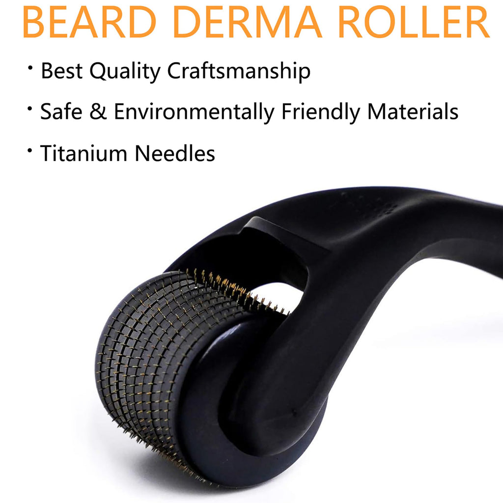 Angel Kiss Microneedling Derma Roller for Face, Body and Beard - 0.25mm Micro Needle Roller