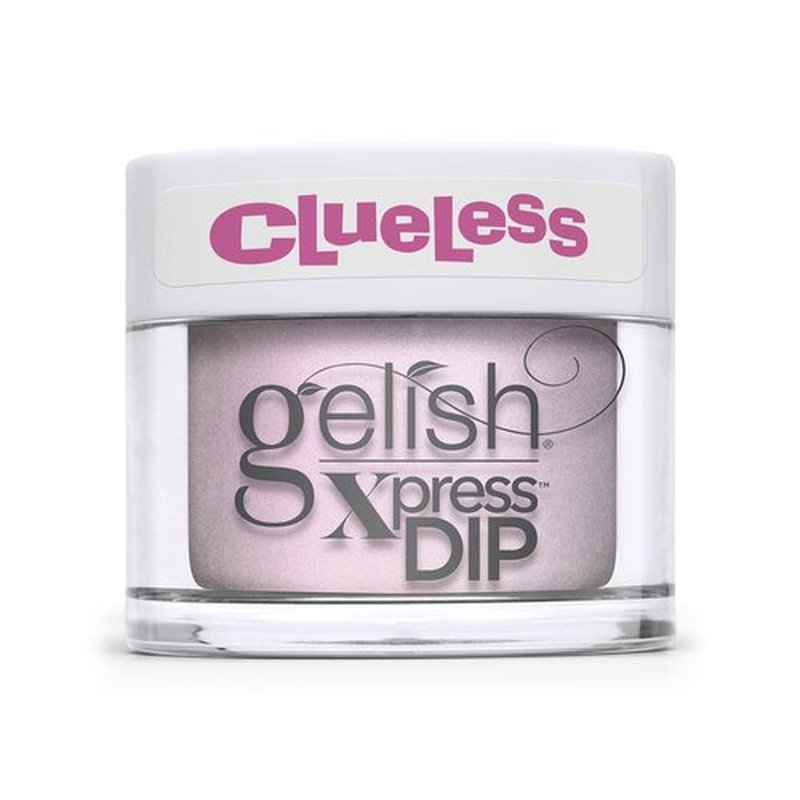 Gelish Dip Powder Clueless Collection (Highly Selective) Pink Nail Dip Powder, Pink Nail Powder, Dip Powder Colors, 1.5 ounce