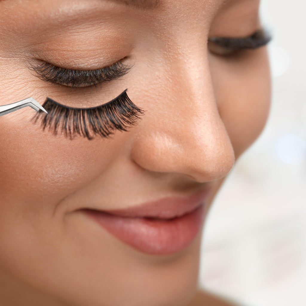 Regine Switzerland Curved Mink Lash Tweezer - Volume & Isolation Applicator