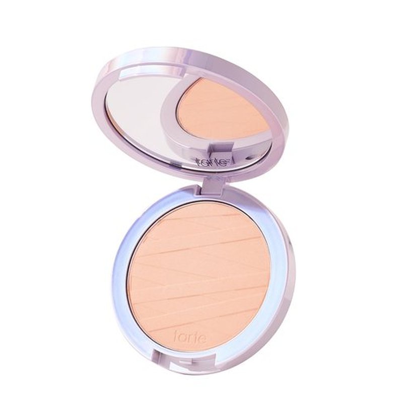 Tarte Face Tape Pressed Powder - Medium-Coverage Waterproof Formula with Hyaluronic Acid & Peptides | Lightweight, Vegan & Cruelty-Free