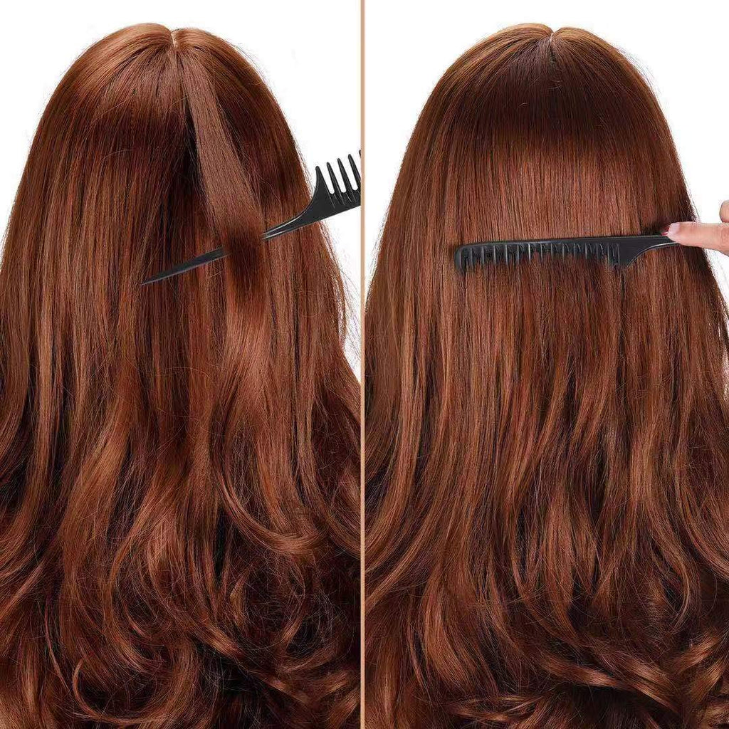 Wapodeai 2 Pcs Wide Tooth Comb Detangling Hair Brush, Anti Static Heat Resistant Hair Comb, Suitable for all Kinds of Hair.