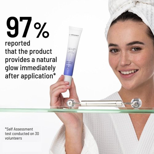 Dr. Brandt Pores No More Luminizer Primer - Smooths Pores & Imperfections for a Flawless Glow | 1 fl oz