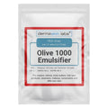 Olive 1000 Emulsifier, Cetearyl Olivate, Sorbitan Olivate 1000 Plant-Based Emulsifier Wax ECOCERT COSMOS Validated PEG-free self-emulsifying for DIY Skincare, Haircare Applications (4 oz)