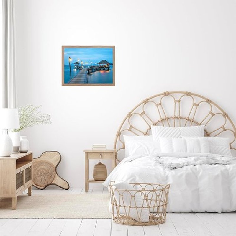 JCJMY 10x16 Rustic Brown Picture Frame - Versatile Wall Mounting for Horizontal or Vertical Display
