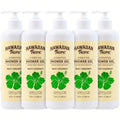 Hawaiian Tropic Hydrating Shower Gel, Body Wash 5 Pack, 380ml Bottle, Silky Coconut Scent, SLS Free, Paraben Free, Hotel Bathroom Amenities, Bulk Size, Air Bnb, Guest Bathroom Essentials, Airbnb
