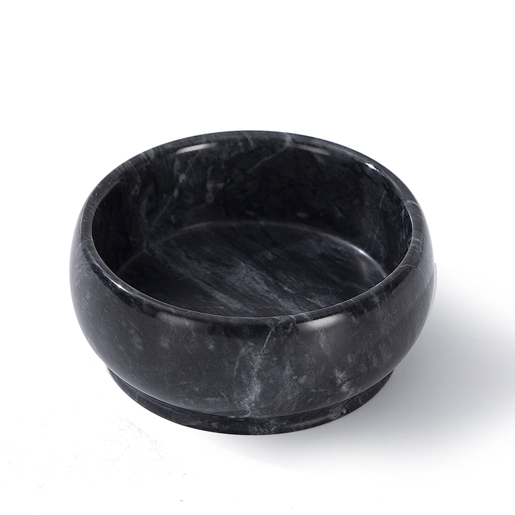 CM CHIC MONDAY 4.72 Inch Decorative Bowls - Natural Marble Key, Coffee Table Centerpiece, Soap Serving, Incense Burner, Smudge Bowl