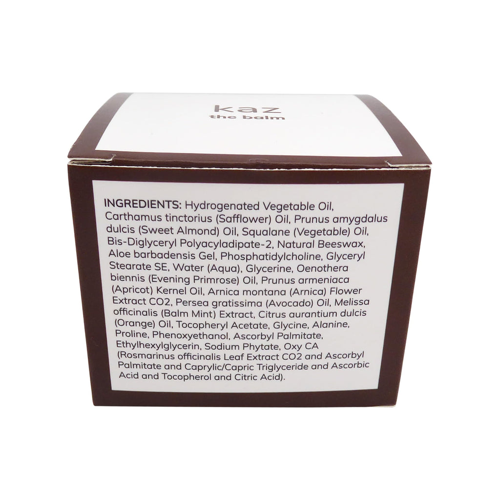Waxness Kaz The Balm Soothing Skin Recovery Balm for Post Wax Care & Dry Skin 1.69 fl oz (50 ml) – Professional Skin Care – Made in USA