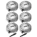 HQ8 Replacement Shaver Heads Compatible with Philips Norelco Aquatec, HQ8 Replacement Blades for Philips Electric Shaver PT720 AT880 At830 AT810