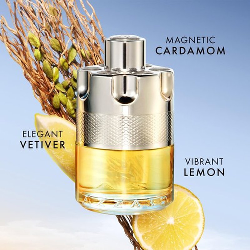 Azzaro Wanted Eau de Toilette | Irresistible Men's Cologne - Woody & Citrus Fragrance - Fresh Cardamom & Lemon Notes